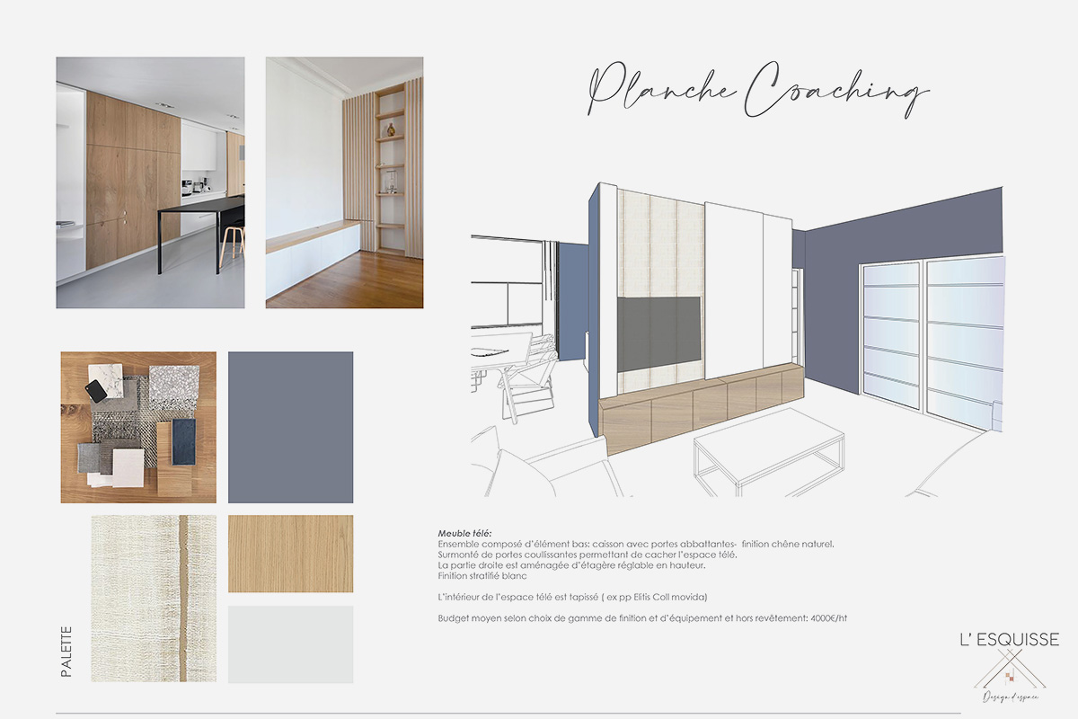 Planches Tendances Couleur, Ambiance & Agencement par L’Esquisse