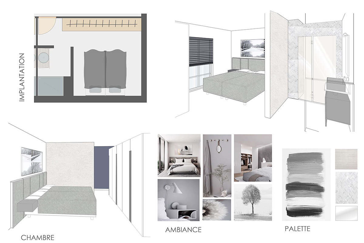Avant-projets déco de L’Esquisse