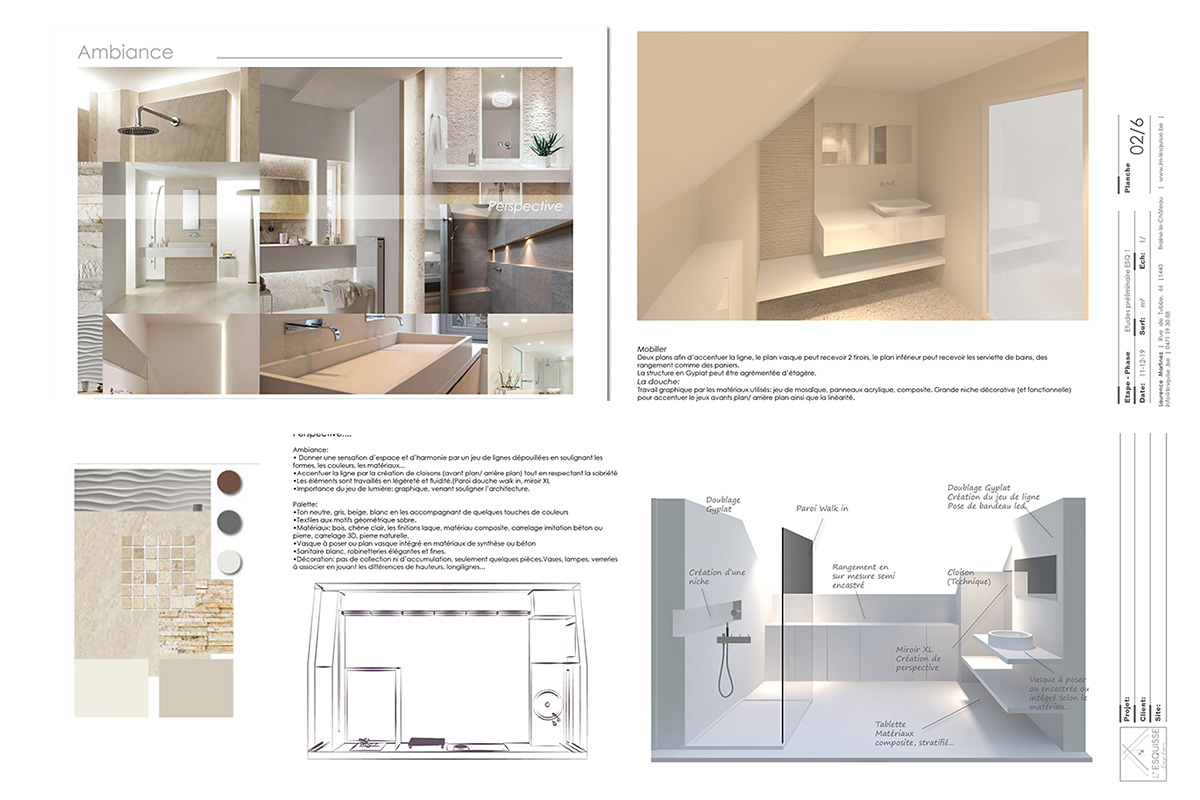 Avant-projets Ambiances de L’Esquisse
