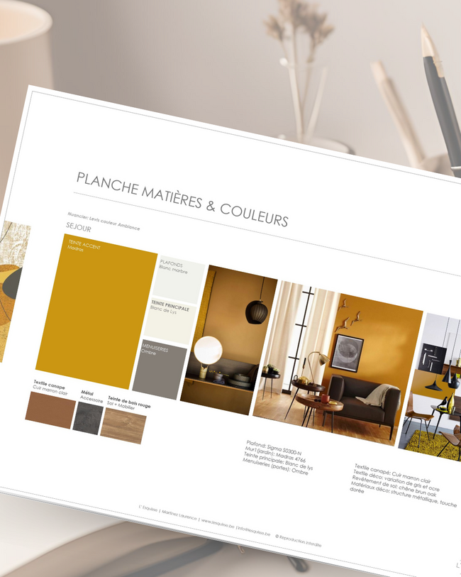 Le E-projet: couleur