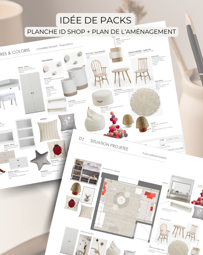 Le E-projet: Agencement