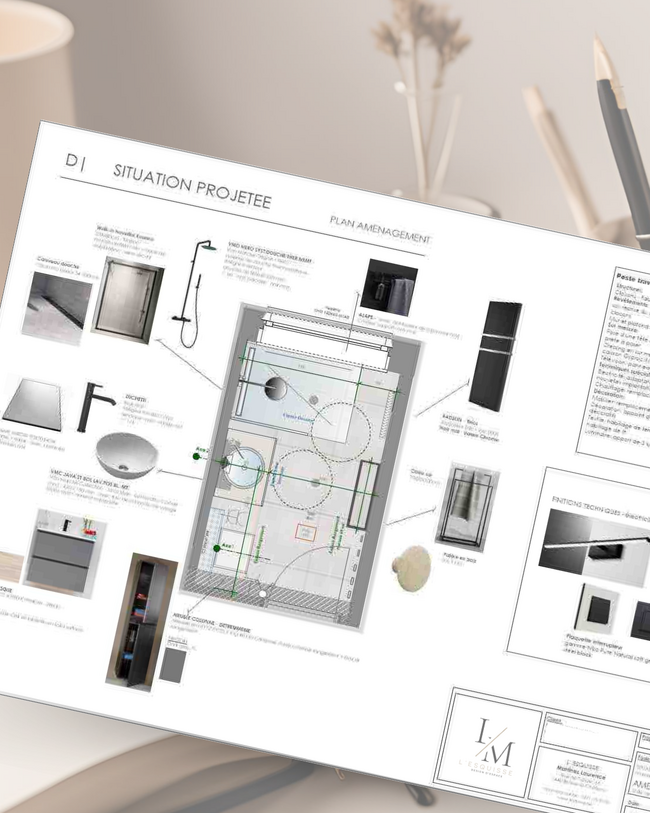 Le E-projet: Agencement