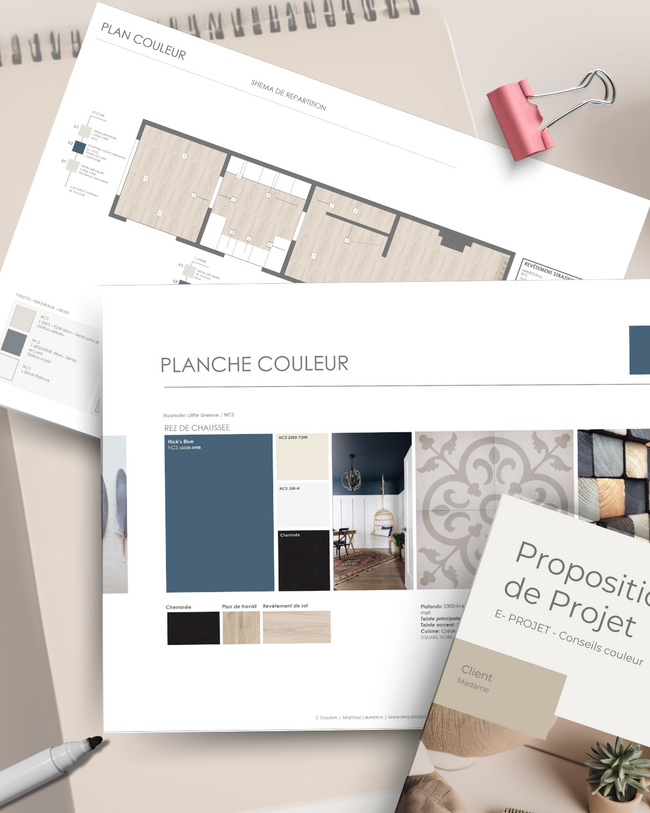 Réalisation L'Esquisse : Le projet E-couleur