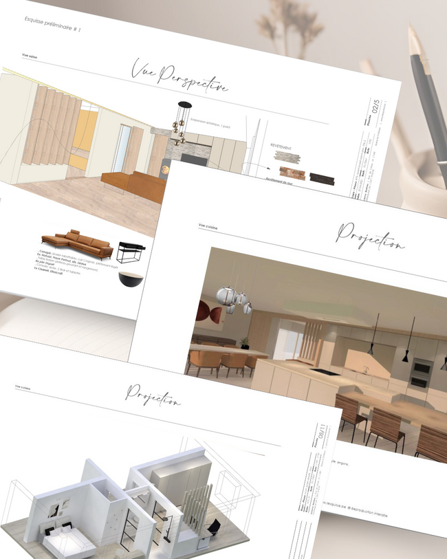 Réalisation L'Esquisse : Le E-projet: Visualisation